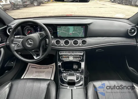 2017 Mercedes-Benz E 300 из США, поврежденный, VIN WDDZF4JB0HA036490